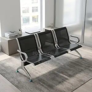 Waiting Bench; 3 Seater Non Padded Waiting Bench