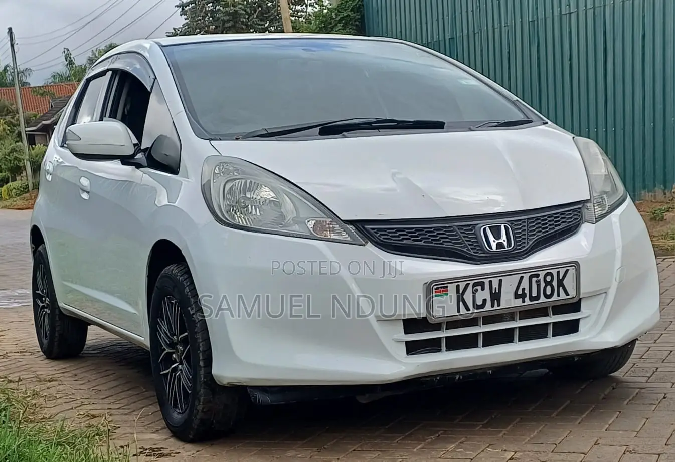 Honda Fit 2012 White