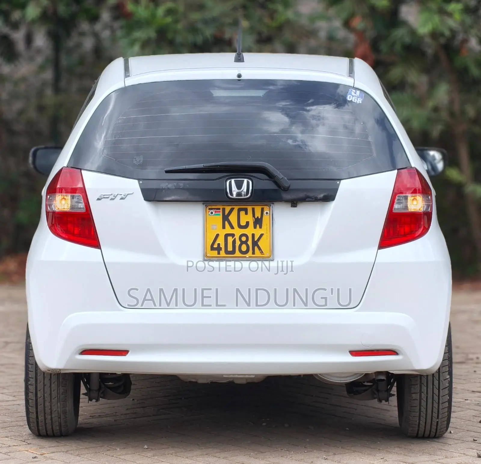 Honda Fit 2012 White