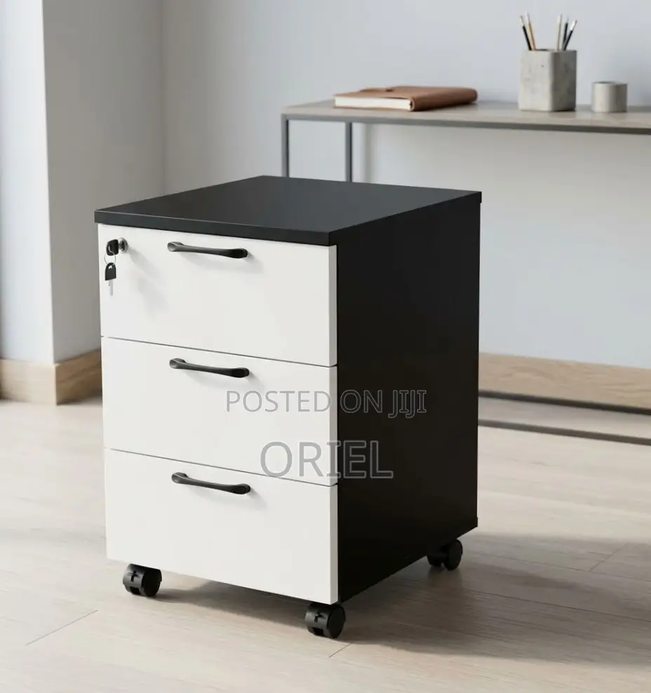 Office Cabinet : 3-Drawer Home/Office Pedestal