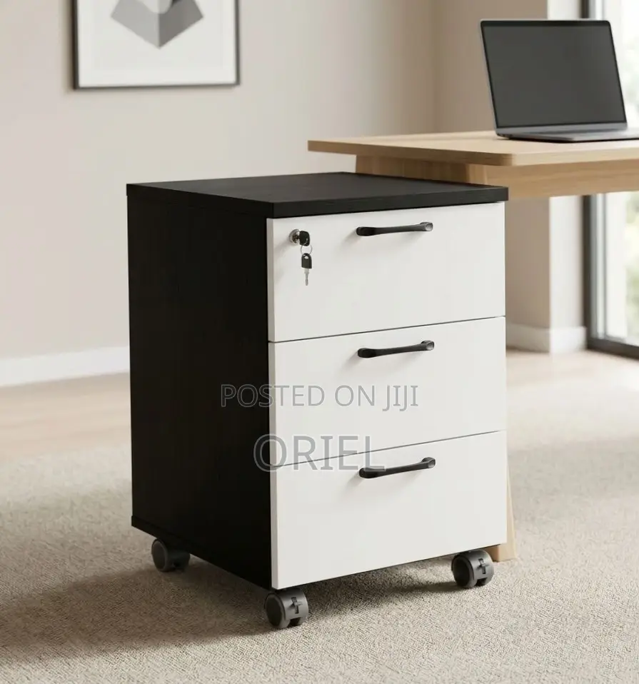 Office Cabinet : 3-Drawer Home/Office Pedestal