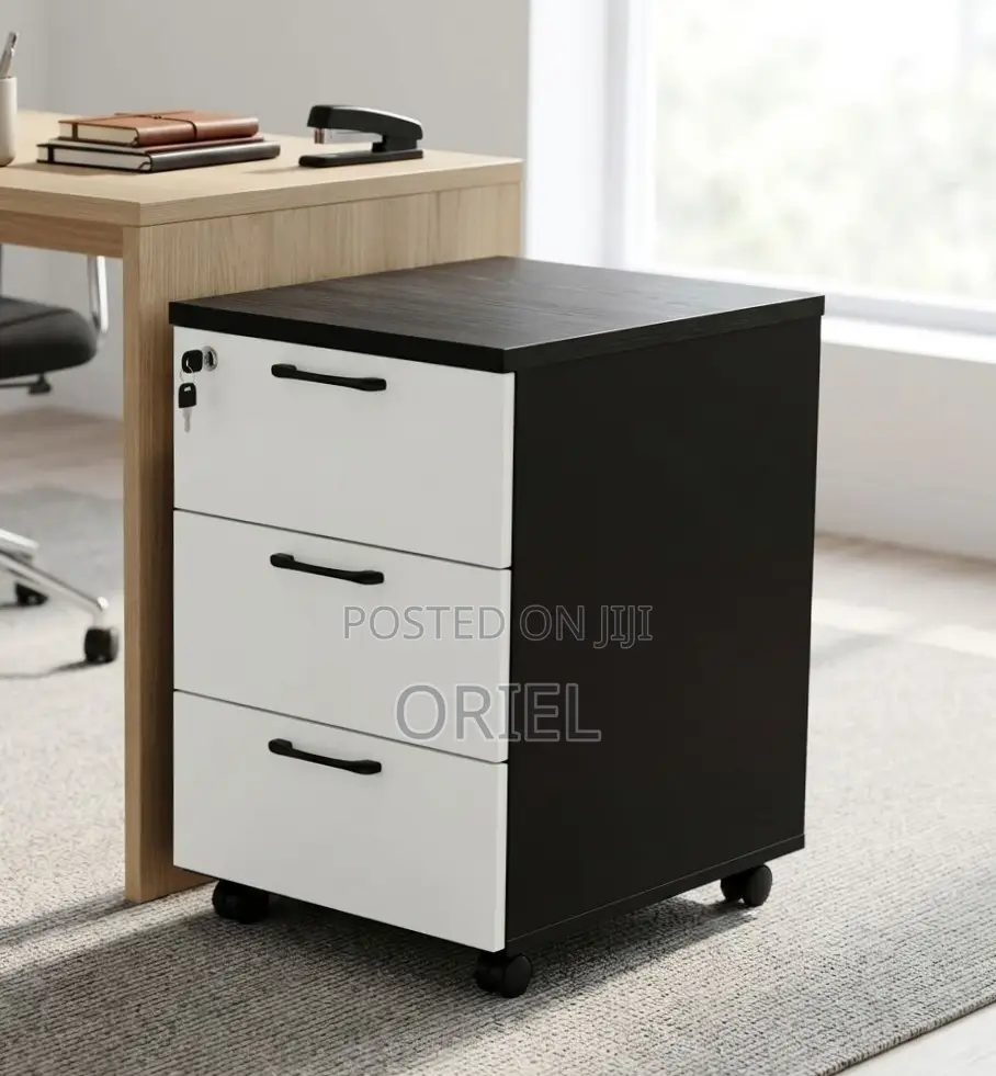 Office Cabinet : 3-Drawer Home/Office Pedestal