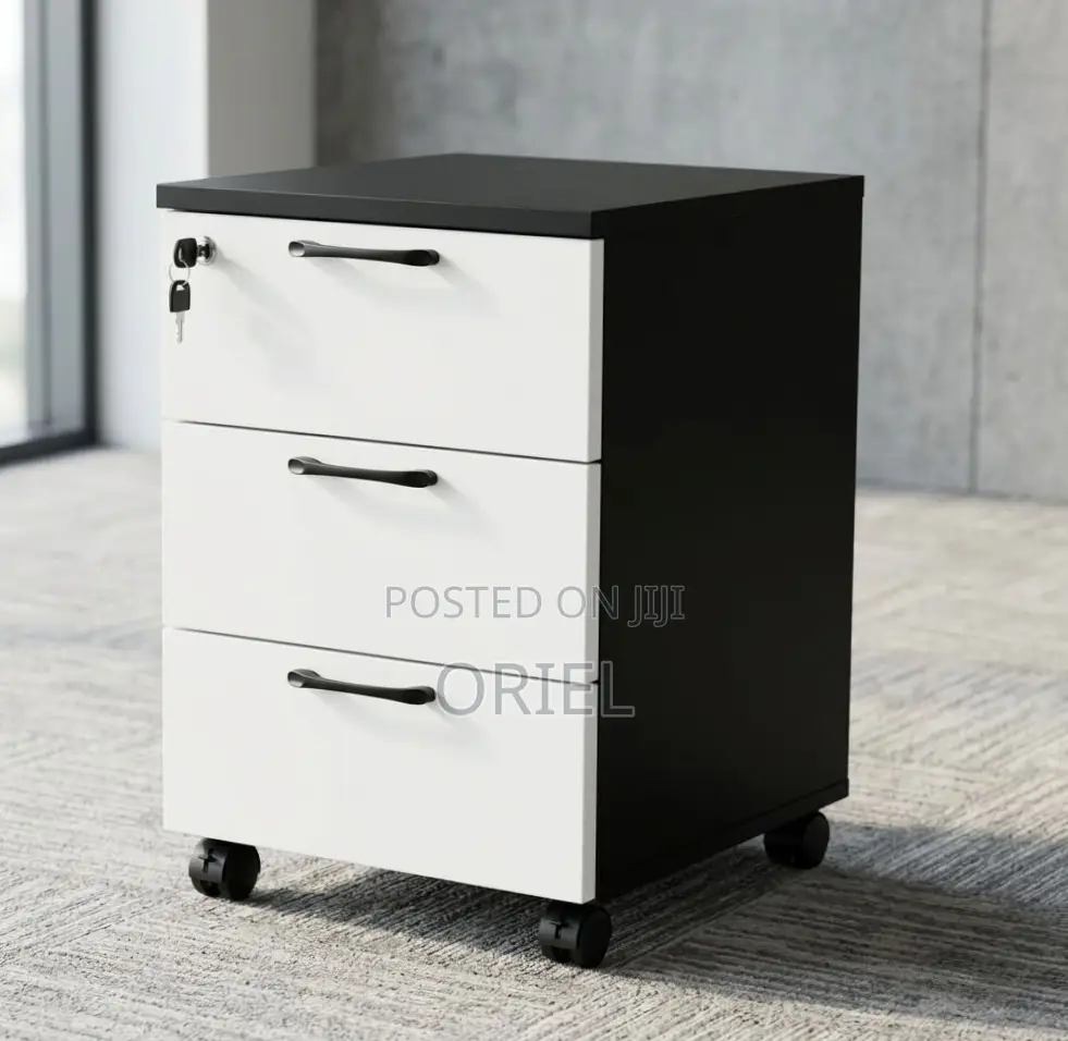 Office Cabinet : 3-Drawer Home/Office Pedestal