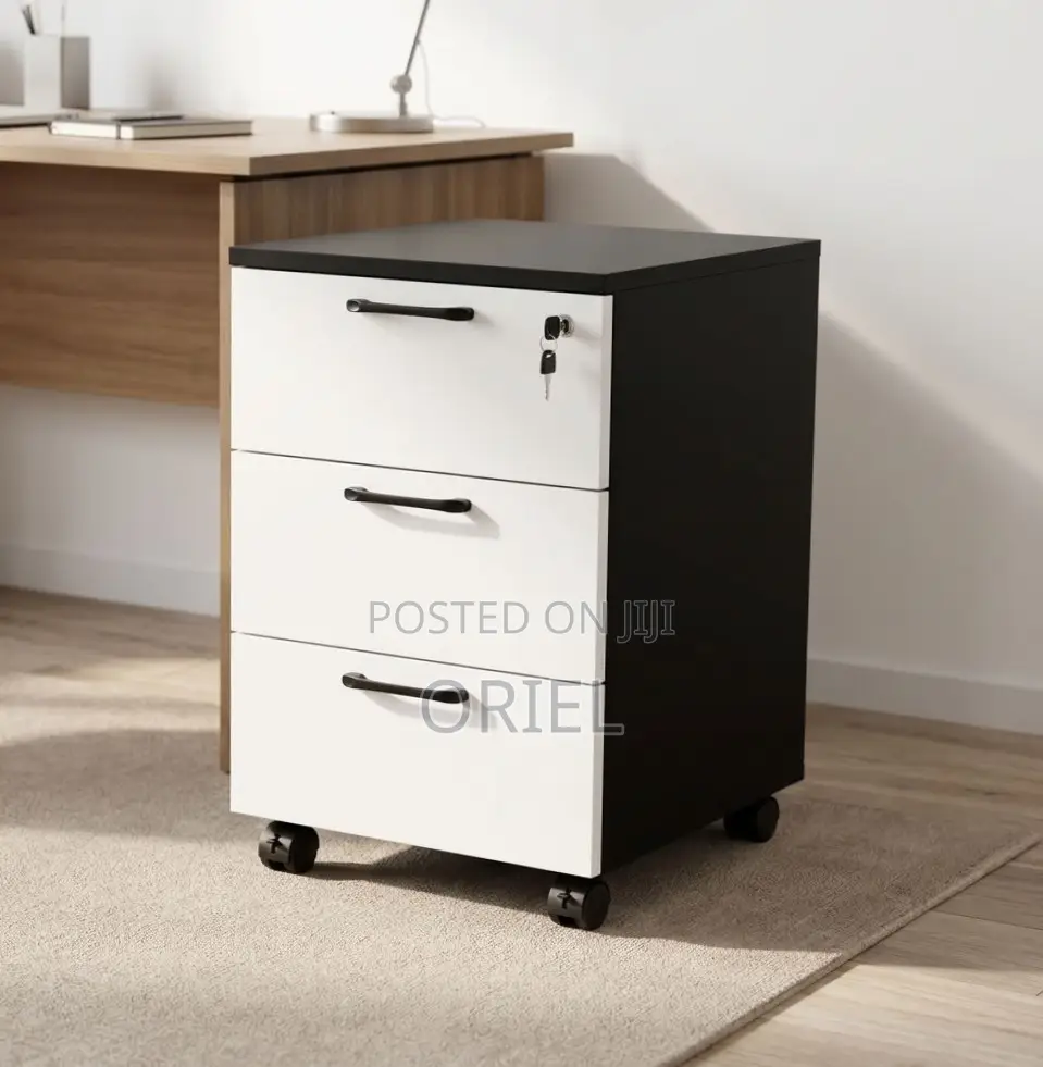 Office Cabinet : 3-Drawer Home/Office Pedestal