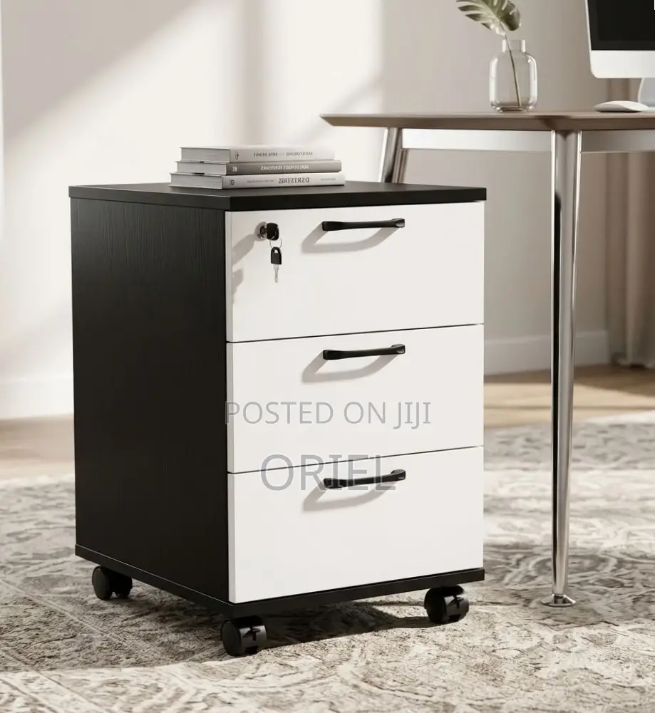 Office Cabinet : 3-Drawer Home/Office Pedestal
