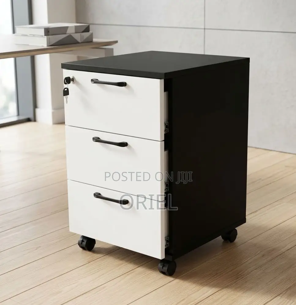 Office Cabinet : 3-Drawer Home/Office Pedestal