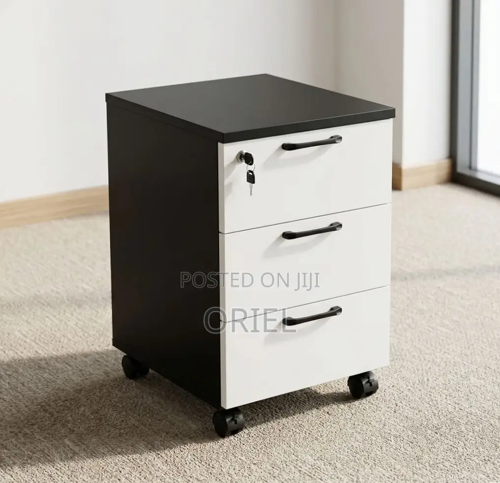 Office Cabinet : 3-Drawer Home/Office Pedestal