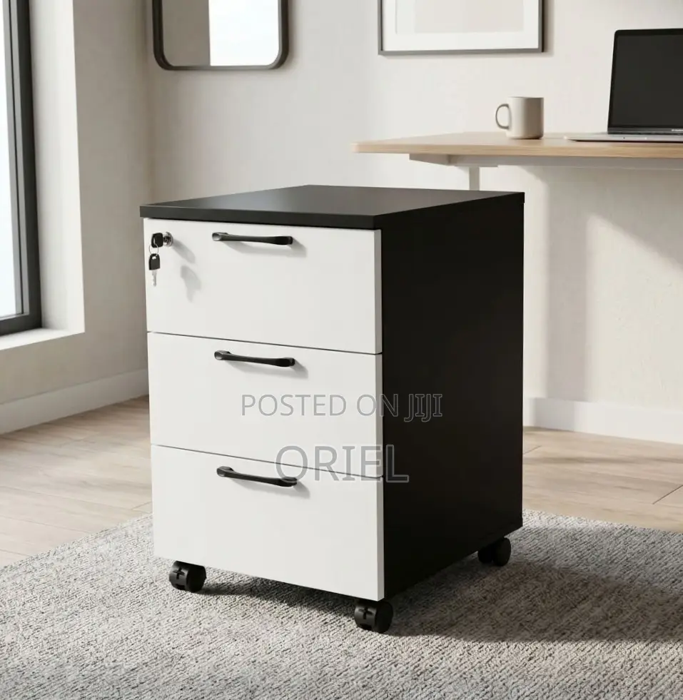 Office Cabinet : 3-Drawer Home/Office Pedestal