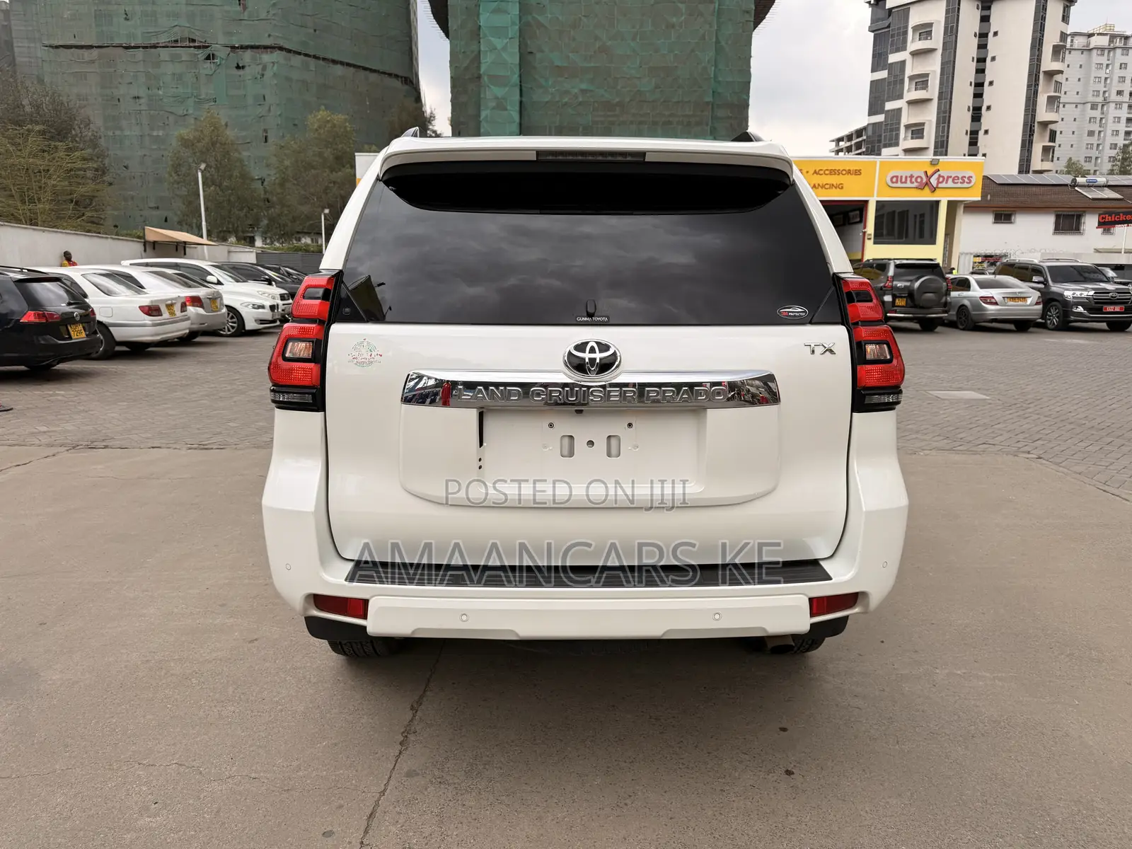 Toyota Land Cruiser Prado 2.7 2018 White