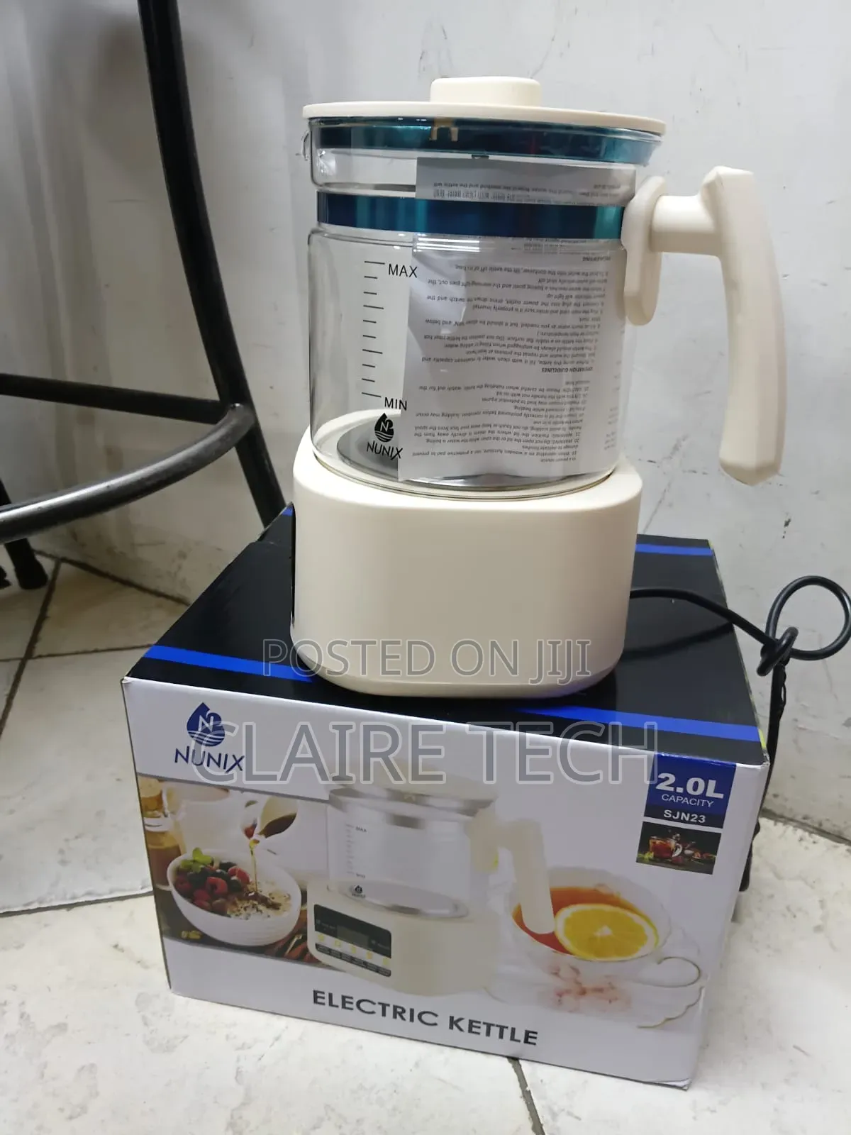 Nunix SJN23 Electric Kettle 2.0 Litres – Quality Convenience