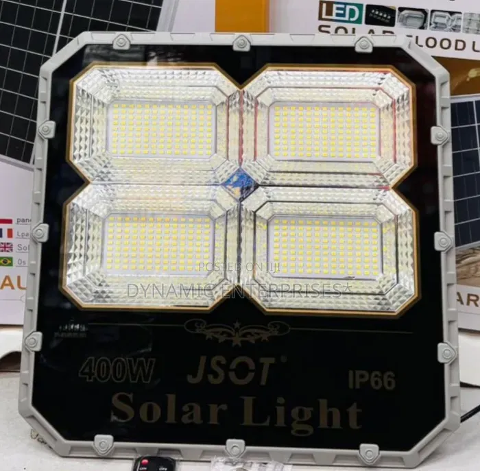 *Jsot 400w Solar Light* *Powerful Light • Energy Saving