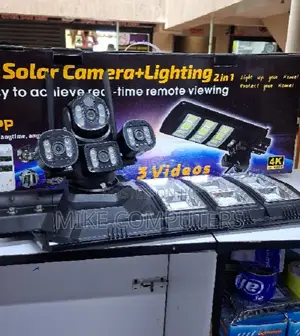 2in1 450w Solar Powered Security Street Light