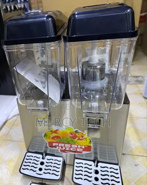 Euromax Commercial Juice Dispenser, 2 Taps (JD-162)