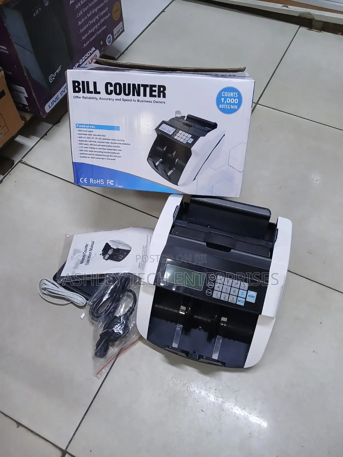 Next-Gen High-Speed Currency Counter