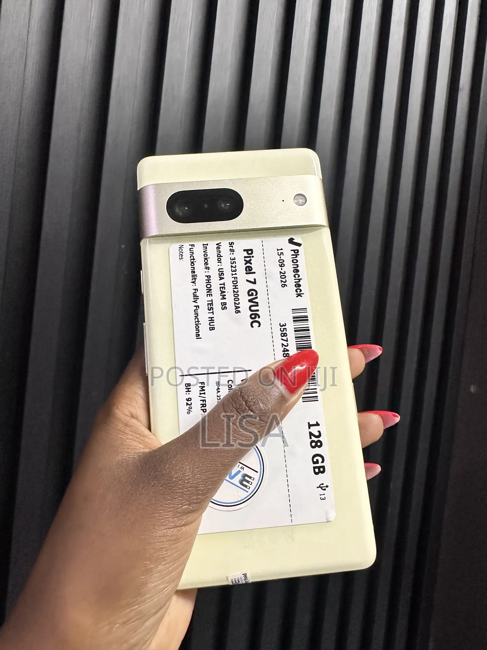 Google Pixel 7 128 GB Yellow