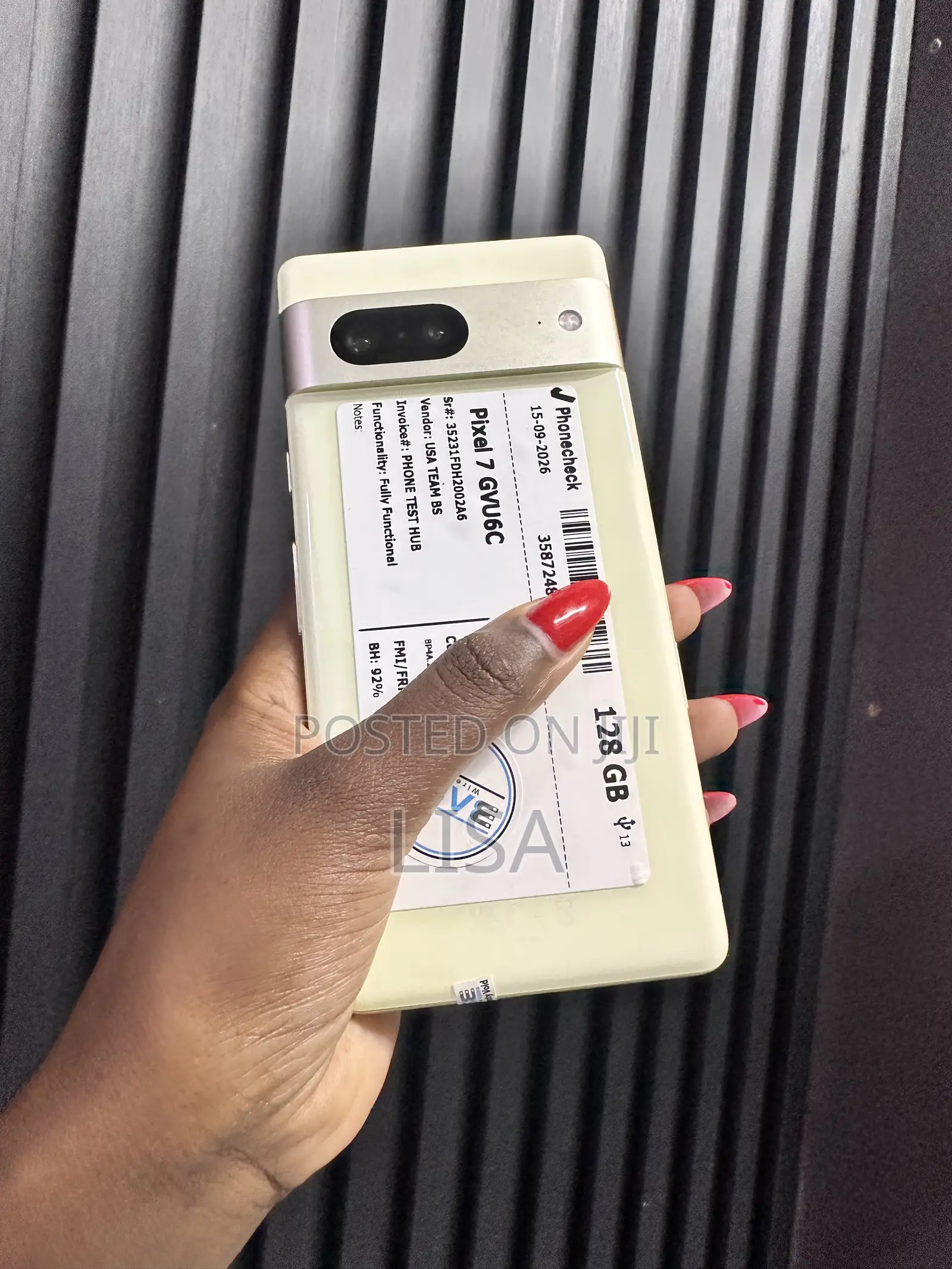 Google Pixel 7 128 GB Yellow