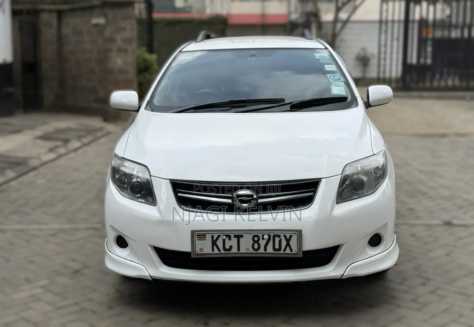 Toyota Corolla Fielder 2012 White