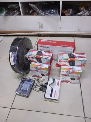 Hikvision 4CH CCTV Kit With 2 Dome + 2 Bullet Full Color Cameras