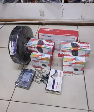 4 Channel Hikvision CCTV System – 2 Dome 2 Bullet With 2-Way Audio
