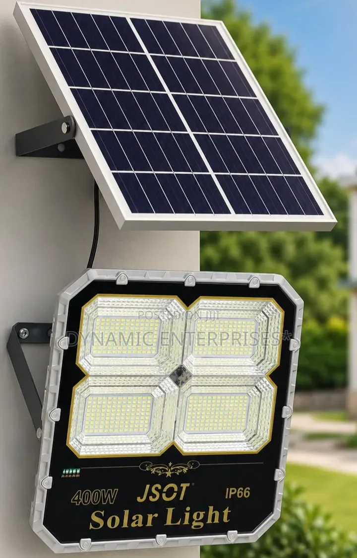 Jsot 400w Solar Light**Powerful Light • Energy Saving •Long Lasting