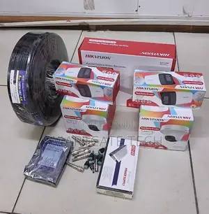 Hikvision 4 Camera Kit – 2 Dome + 2 Bullet Full Color Security Cameras