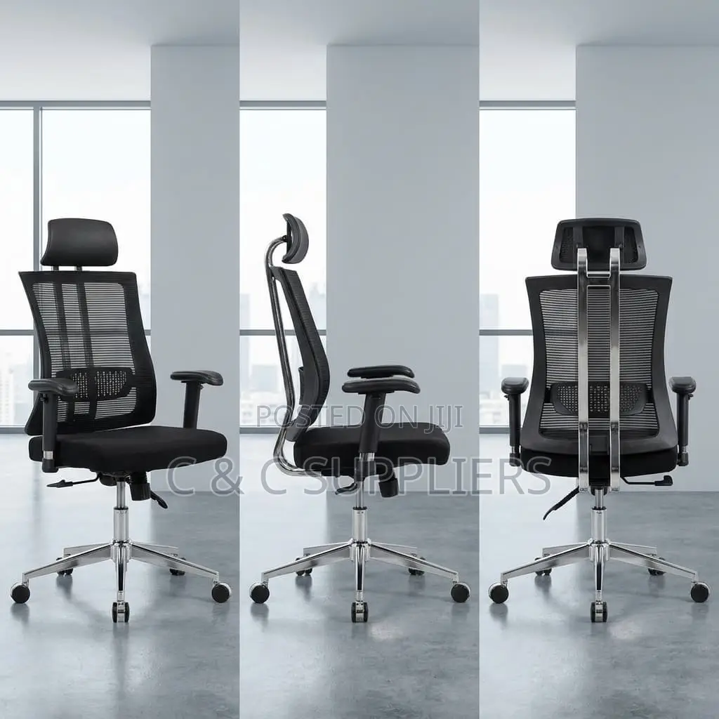 Executive Ergonomic Desk Chair With Lumber Support