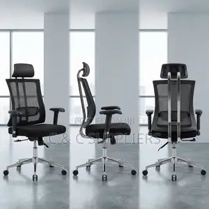 Executive Ergonomic Desk Chair With Lumber Support