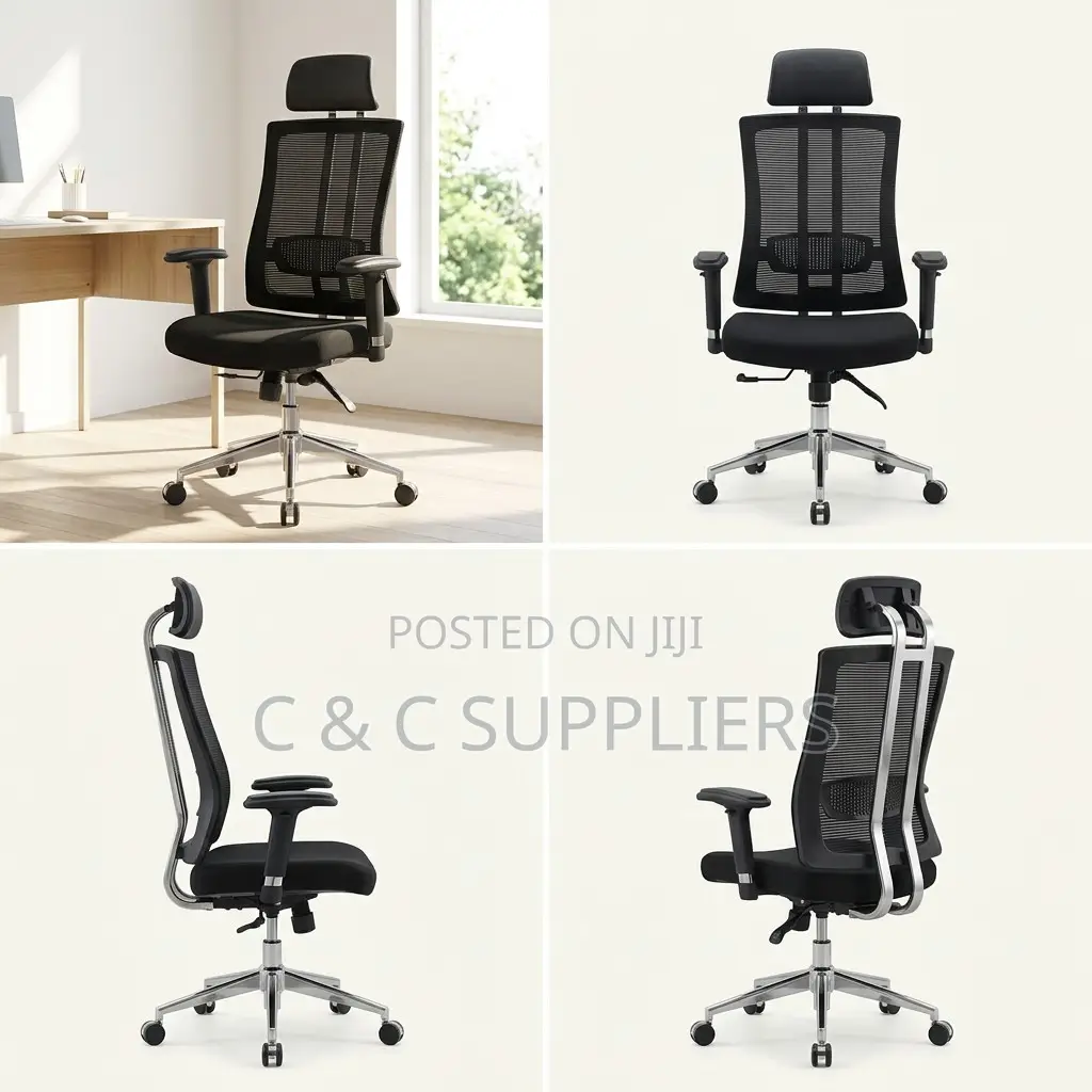 Executive Ergonomic Desk Chair With Lumber Support