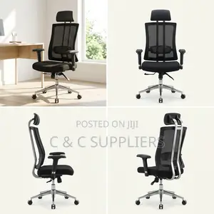 Executive Ergonomic Desk Chair With Lumber Support