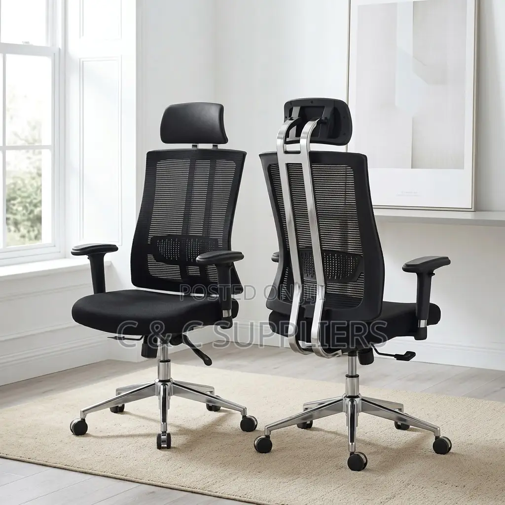 Executive Ergonomic Desk Chair With Lumber Support