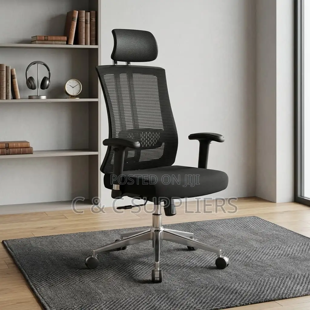 Executive Ergonomic Desk Chair With Lumber Support