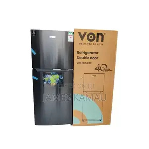VON 182L No Frost Double Door Fridge – Inverter Compressor