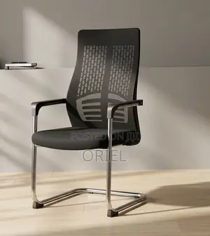 Office Visitor Chair : Cantilever Sled Base Waiting Chair