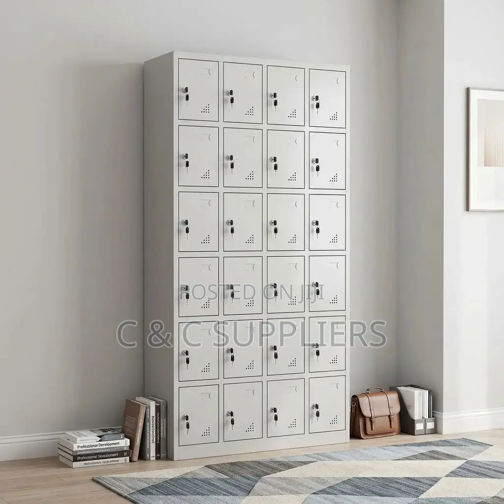 24 Locker Office File Cabinet