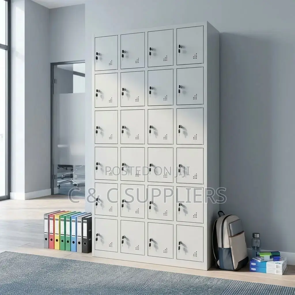 24 Locker Office File Cabinet