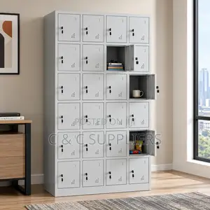 24 Locker Office File Cabinet