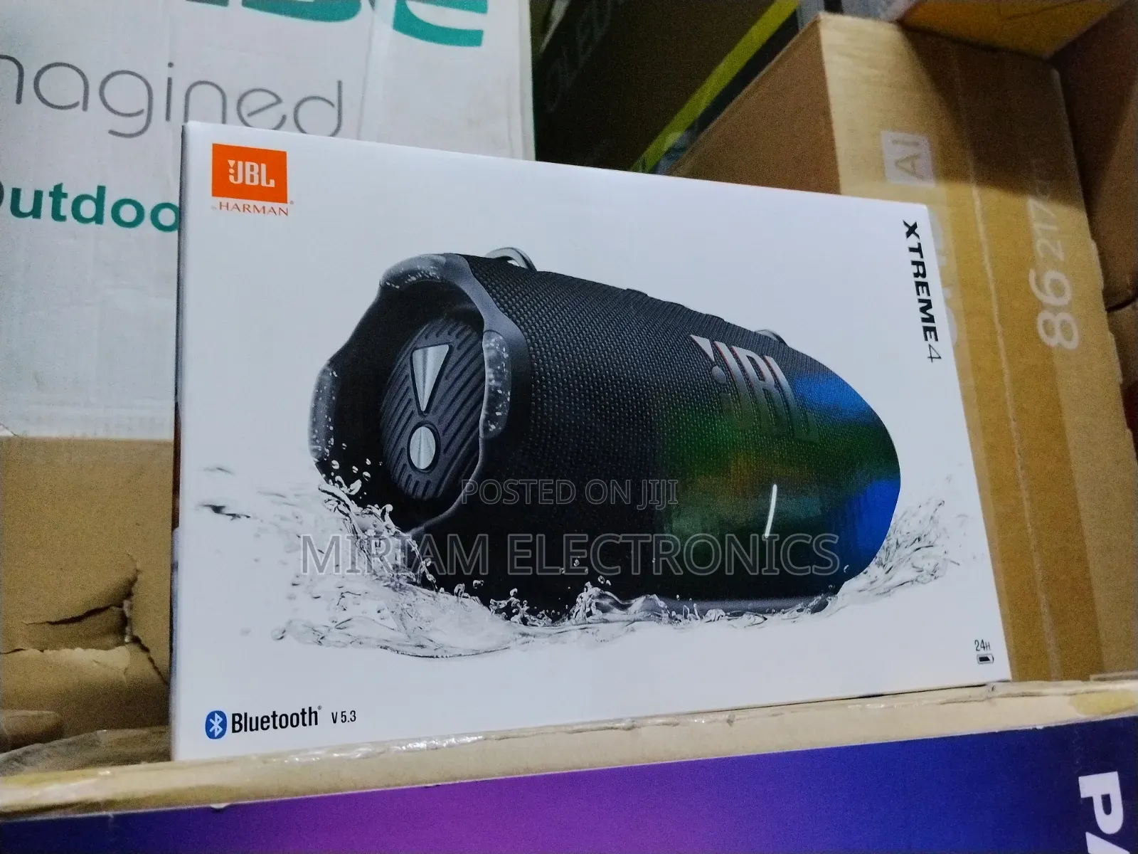 JBL Extreme 4 Portable Waterproof Speaker With Deepbas