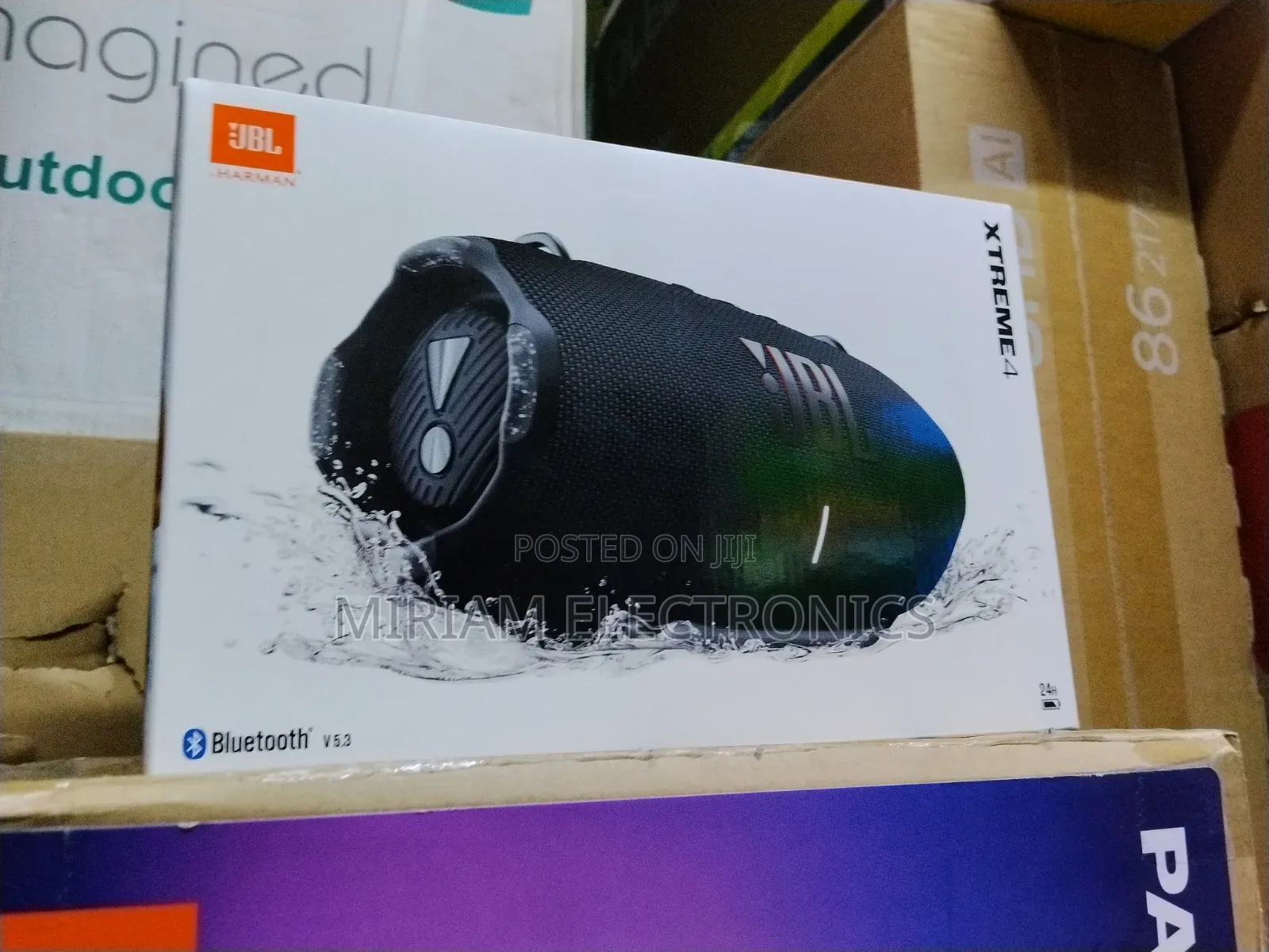 JBL Extreme 4 Portable Waterproof Speaker With Deepbas