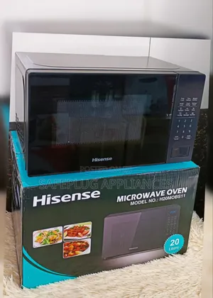 Hisense Microwave Oven – Black Silver | Available Now