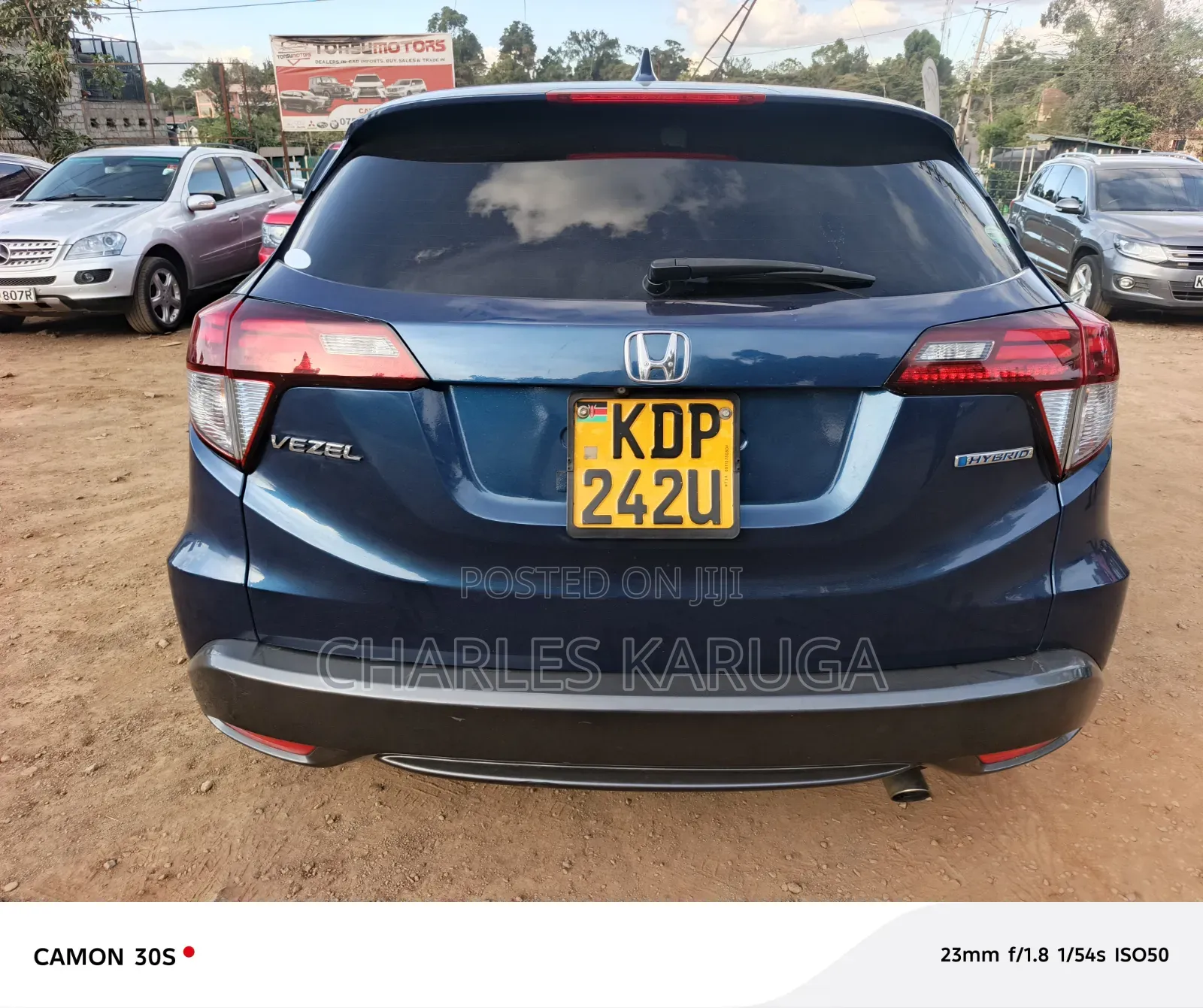 Honda Vezel 2017 Blue