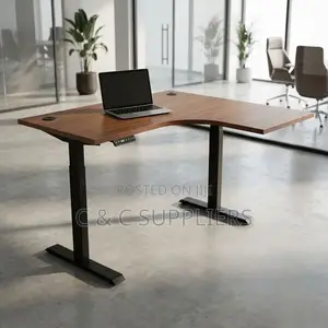 Electric L Shape Table-1.4m With 2motor