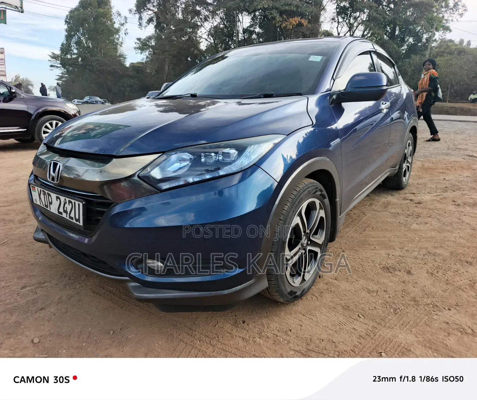 Honda Vezel 2017 Blue