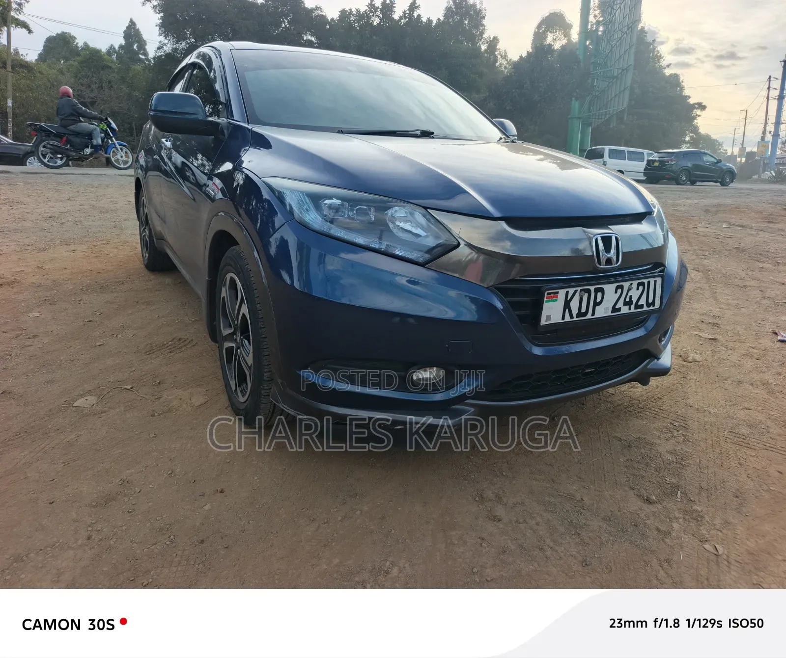 Honda Vezel 2017 Blue