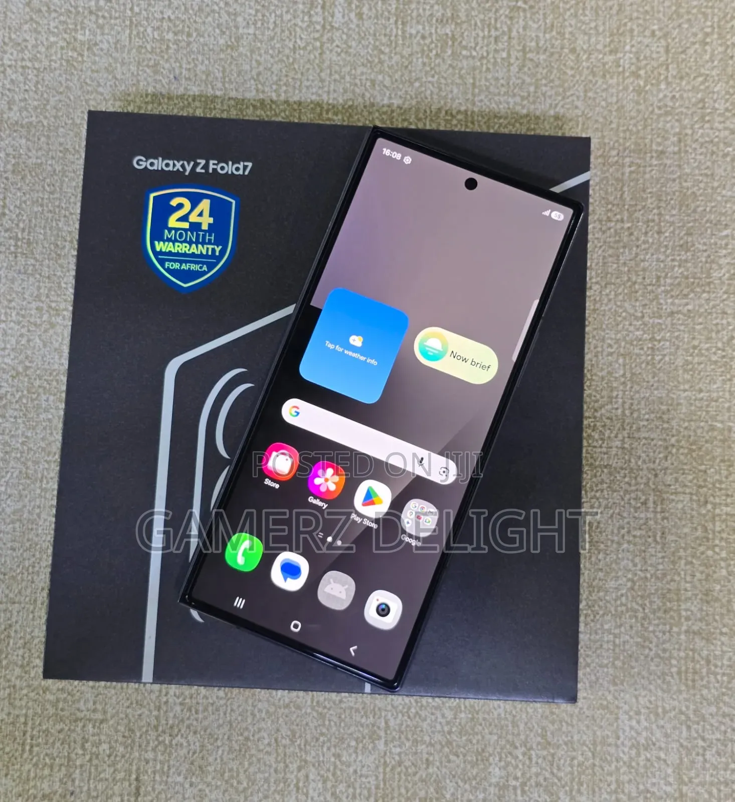 Samsung Galaxy Z Fold7 256 GB Blue