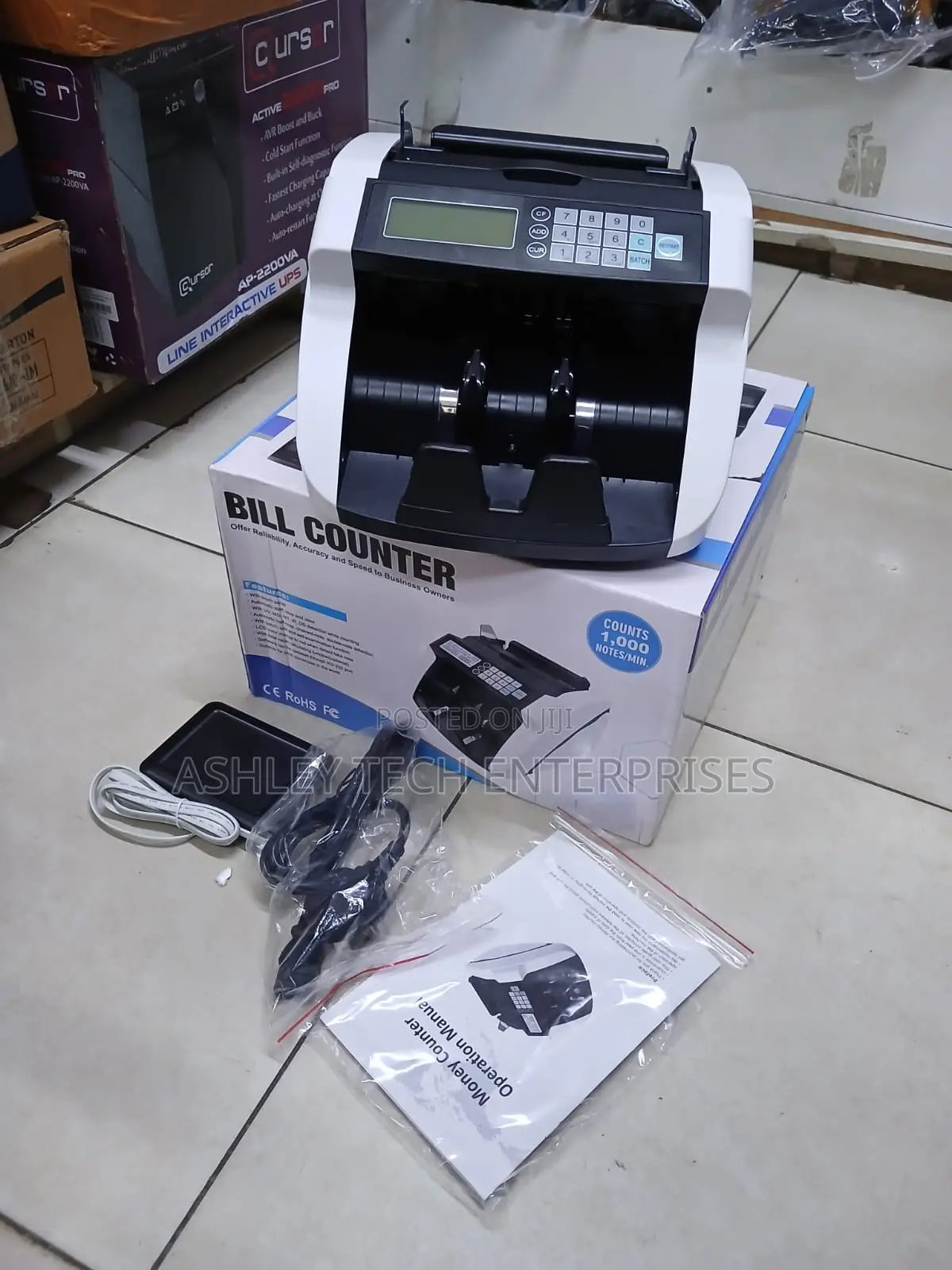 New Premium Currency Counting Machine