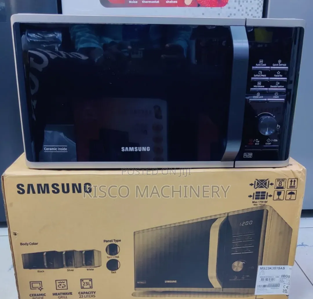 Samsung Microwave Oven 23L Digital Solo Silver