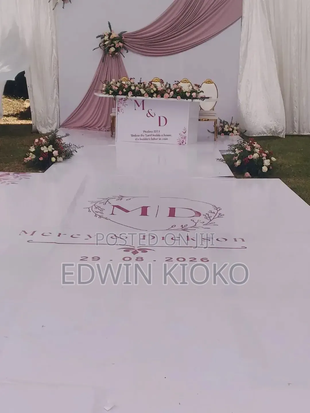 Wedding Set Up