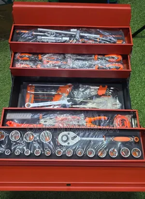 85pcs Cantilever Tool Box Set/ Metallic Toolbox Set