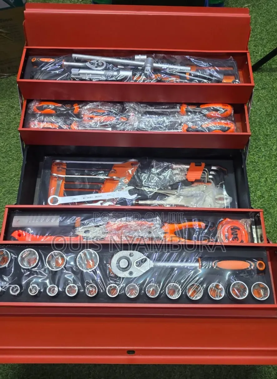 85pcs Cantilever Tool Box Set/ Metallic Toolbox Set