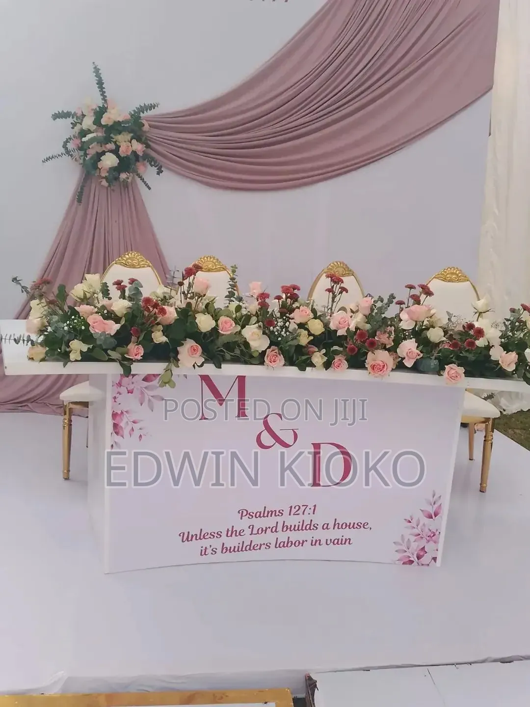 Wedding Set Up